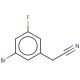 3-Bromo-5-fluorophenylacetonitrile - chemical structure image