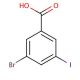 3-Bromo-5-iodobenzoic acid (CAS 188815-32-9) - chemical structure image