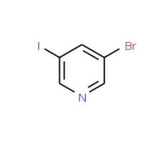 3-Bromo-5-iodopyridine (CAS 233770-01-9) - chemical structure image