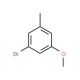 3-Bromo-5-methylanisole (CAS 29578-83-4) - chemical structure image