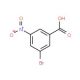 3-Bromo-5-nitrobenzoic acid (CAS 6307-83-1) - chemical structure image