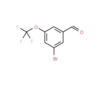 3-Bromo-5-(trifluoromethoxy)benzaldehyde (CAS 886498-07-3) - chemical structure image