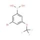 3-Bromo-5-(trifluoromethoxy)phenylboronic acid (CAS 1072951-48-4) - chemical structure image