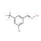 3-Bromo-5-(trifluoromethyl)benzaldehyde oxime (CAS 876132-77-3) - chemical structure image