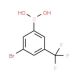 3-Bromo-5-(trifluoromethyl)phenylboronic acid (CAS 913835-64-0) - chemical structure image