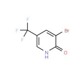 3-Bromo-5-(trifluoromethyl)pyridin-2-ol (CAS 76041-73-1) - chemical structure image