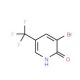 3-Bromo-5-(trifluoromethyl)pyridin-2-ol (CAS 76041-73-1) - chemical structure image
