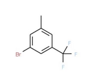 3-Bromo-5-(trifluoromethyl)toluene (CAS 86845-28-5) - chemical structure image