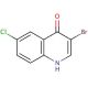 3-Bromo-6-chloro-4-hydroxyquinoline (CAS 860230-86-0) - chemical structure image