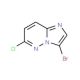3-Bromo-6-chloro-imidazo[1,2-b]pyridazine (CAS 13526-66-4) - chemical structure image