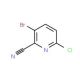 3-Bromo-6-chloropyridine-2-carbonitrile (CAS 1053659-39-4) - chemical structure image