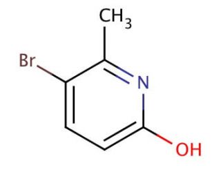 3-Bromo-6-hydroxy-2-methylpyridine (CAS 54923-31-8) - chemical structure image