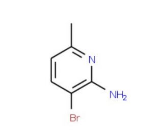 3-Bromo-6-methylpyridin-2-amine (CAS 126325-46-0) - chemical structure image