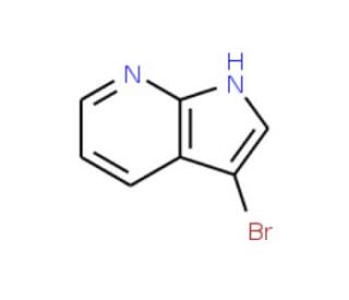 3-Bromo-7-azaindole (CAS 74420-15-8) - chemical structure image