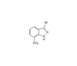 3-Bromo-7-nitroindazole (CAS 74209-34-0) - chemical structure image