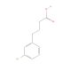 3-Bromo-benzenebutanoic Acid (CAS 899350-32-4) - chemical structure image