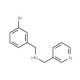 (3-Bromo-benzyl)-pyridin-3-ylmethyl-amine (CAS 436096-90-1) - chemical structure image