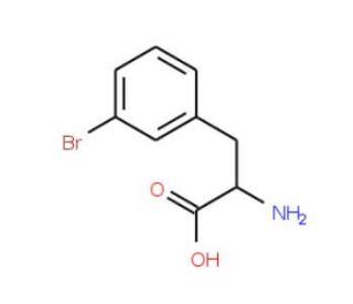 3-Bromo-DL-phenylalanine (CAS 30163-20-3) - chemical structure image