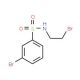 3-Bromo-N-(2-bromo-ethyl)-benzenesulfonamide - chemical structure image