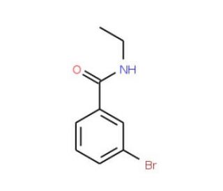 3-Bromo-N-ethylbenzamide (CAS 26819-10-3) - chemical structure image