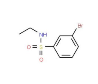 3-Bromo-N-ethylbenzenesulphonamide (CAS 871269-07-7) - chemical structure image