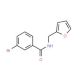 3-Bromo-N-(fur-2-ylmethyl)benzamide (CAS 346663-79-4) - chemical structure image