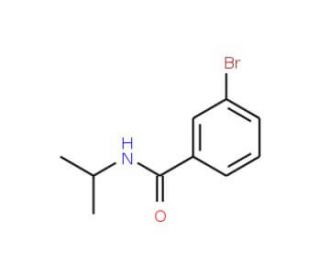 3-Bromo-N-isopropylbenzamide (CAS 35306-75-3) - chemical structure image