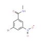 3-Bromo-N-methyl-5-nitrobenzamide (CAS 90050-52-5) - chemical structure image