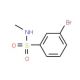 3-Bromo-N-methylbenzenesulphonamide (CAS 153435-79-1) - chemical structure image
