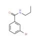 3-Bromo-N-propylbenzamide (CAS 35306-74-2) - chemical structure image