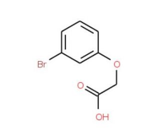 (3-Bromo-phenoxy)-acetic acid (CAS 1798-99-8) - chemical structure image