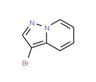 3-Bromo-pyrazolo[1,5-a]pyridine (CAS 5910-12-3) - chemical structure image