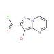 3-Bromo-pyrazolo[1,5-a]pyrimidine-2-carbonyl chloride - chemical structure image