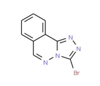 3-Bromo-s-triazolo[3,4-a]phthalazine (CAS 21537-95-1) - chemical structure image