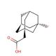 3-Bromoadamantane-1-acetic acid (CAS 17768-34-2) - chemical structure image