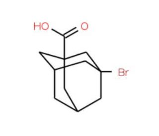 3-Bromoadamantane-1-carboxylic acid (CAS 21816-08-0) - chemical structure image