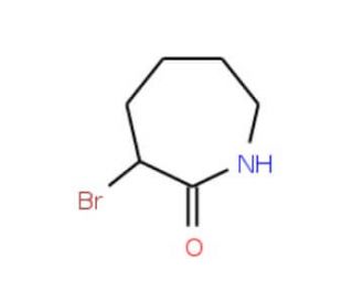 3-bromoazepan-2-one (CAS 3457-66-7) - chemical structure image