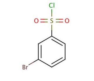 3-Bromobenzenesulfonyl chloride (CAS 2905-24-0) - chemical structure image