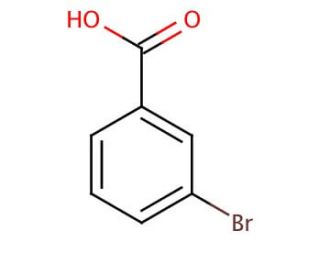 3-Bromobenzoic acid (CAS 585-76-2) - chemical structure image
