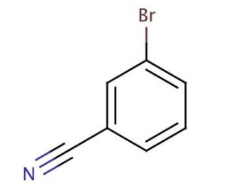 3-Bromobenzonitrile (CAS 6952-59-6) - chemical structure image