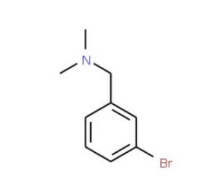 (3-Bromobenzyl)dimethylamine (CAS 4885-18-1) - chemical structure image