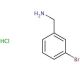 3-Bromobenzylamine hydrochloride (CAS 39959-54-1) - chemical structure image