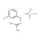 3-Bromobenzylguanidinium sulphate (CAS 90151-50-1) - chemical structure image