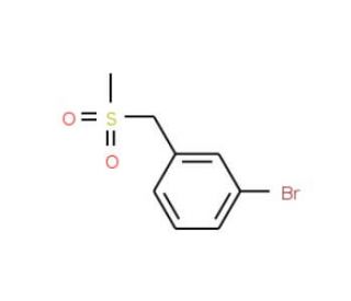 3-Bromobenzylmethylsulfone (CAS 153435-84-8) - chemical structure image