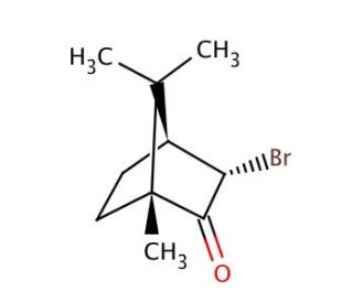 (&plus;)-3-Bromocamphor (CAS 10293-06-8) - chemical structure image