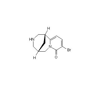 3-Bromocytisine (CAS 207390-14-5) - chemical structure image
