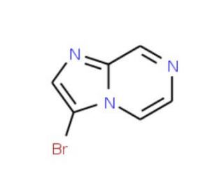 3-Bromoimidazo[1,2-a]pyrazine (CAS 57948-41-1) - chemical structure image