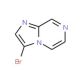 3-Bromoimidazo[1,2-a]pyrazine (CAS 57948-41-1) - chemical structure image