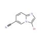 3-Bromoimidazo[1,2-a]pyridine-6-carbonitrile (CAS 885950-21-0) - chemical structure image