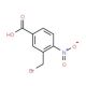 3-Bromomethyl-4-nitro-benzoic acid (CAS 916791-27-0) - chemical structure image